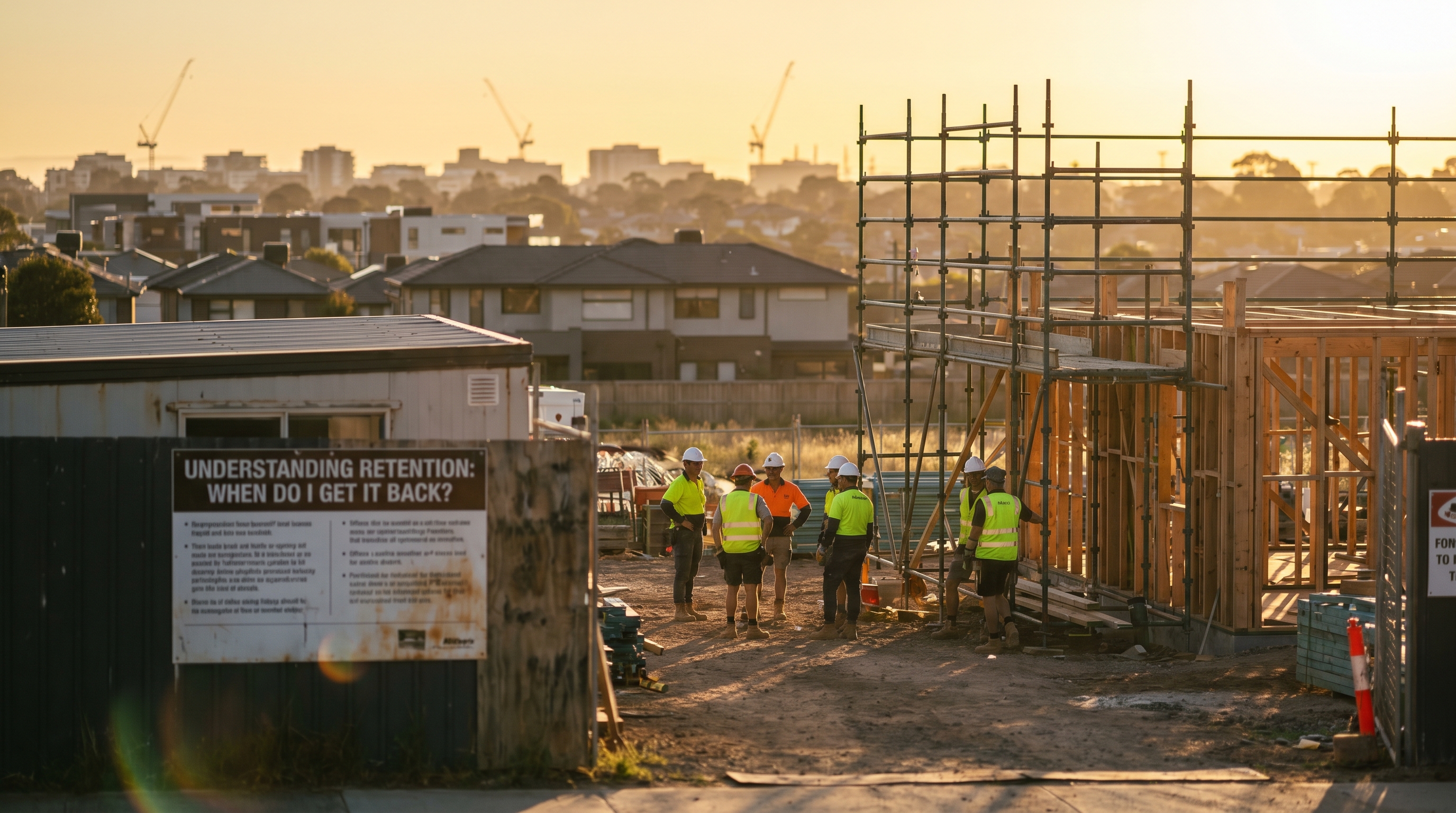 Construction Contract Retention What It Is and When You Get It Back